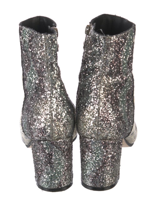 Zadig & Voltaire Leather Animal Print Boots