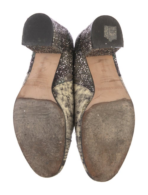 Zadig & Voltaire Leather Animal Print Boots