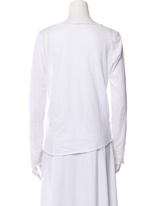 Zadig & Voltaire V-Neck Long Sleeve T-Shirt