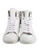 Zadig & Voltaire Leather Wedge Sneakers
