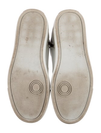 Zadig & Voltaire Leather Wedge Sneakers