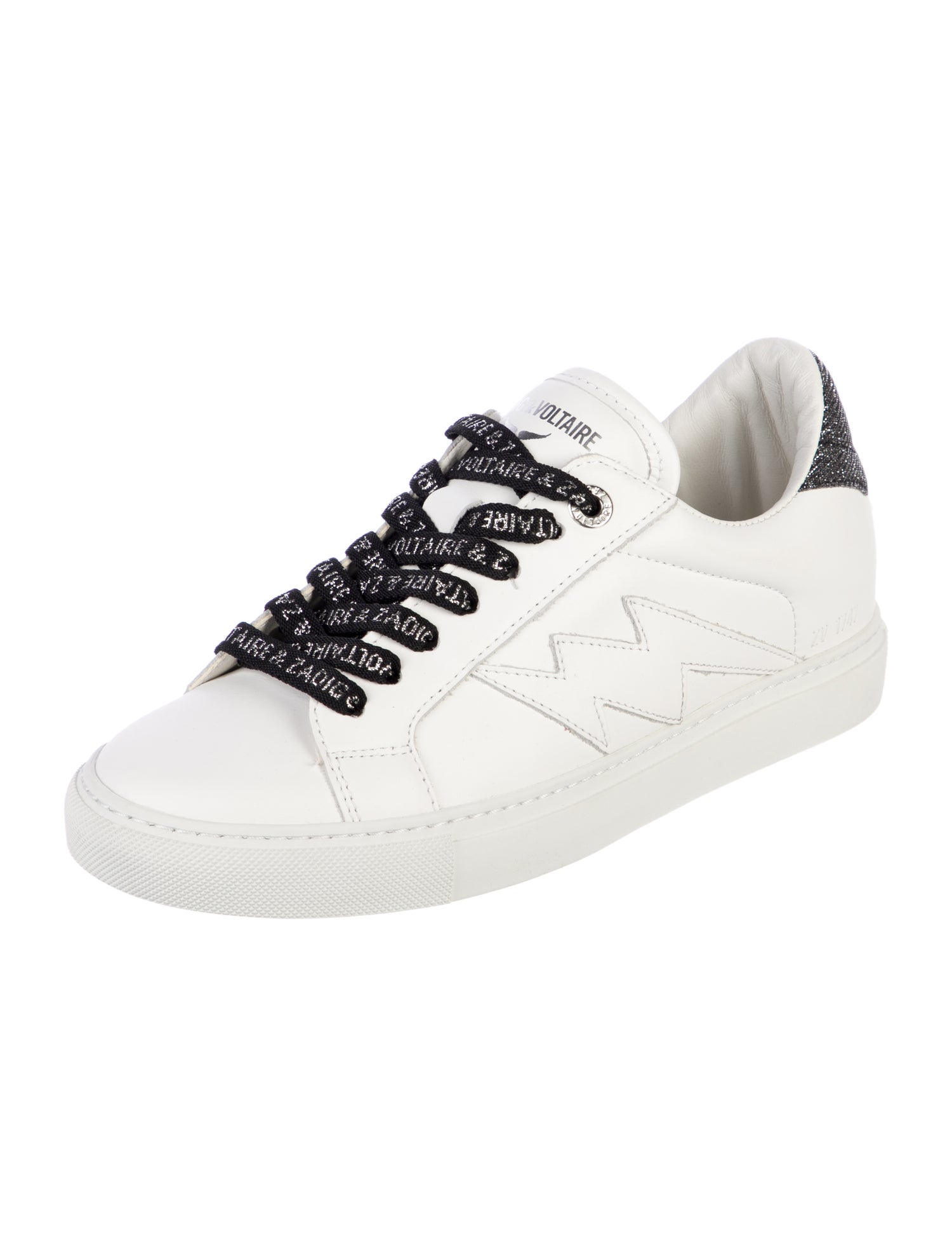 Zadig & Voltaire Leather Printed Sneakers