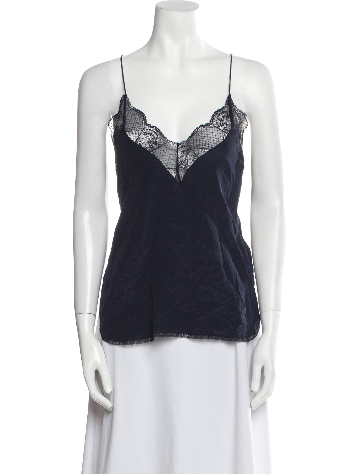 Zadig & Voltaire Silk V-Neck Top