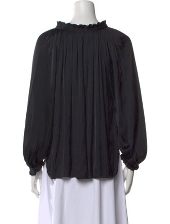 Zadig & Voltaire V-Neck Long Sleeve Blouse