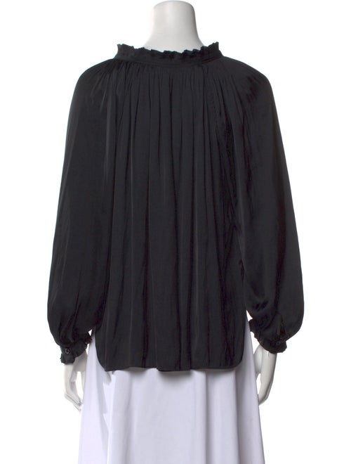 Zadig & Voltaire V-Neck Long Sleeve Blouse