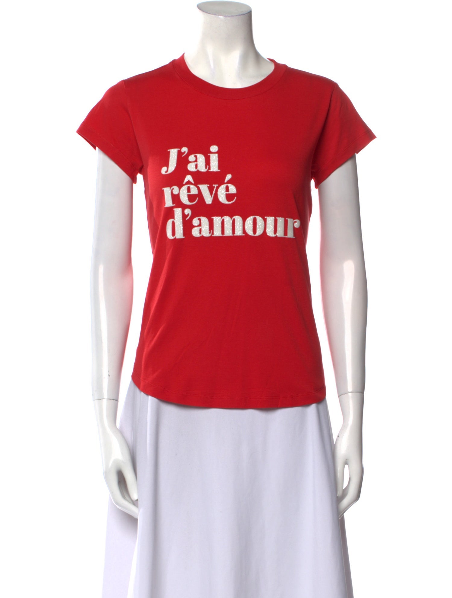 Zadig & Voltaire Graphic Print Crew Neck T-Shirt