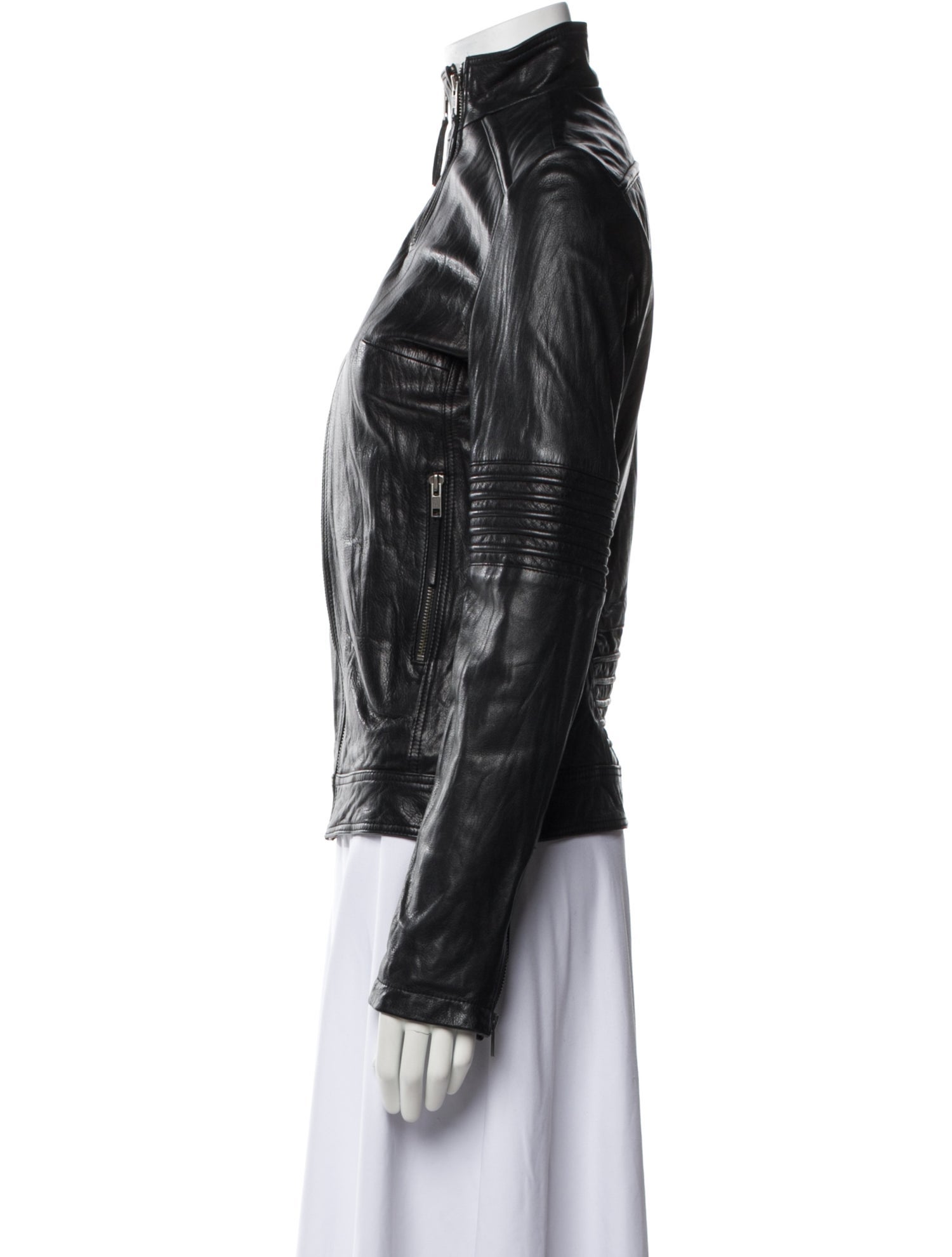 Zadig & Voltaire Leather Biker Jacket