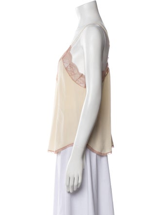 Zadig & Voltaire Silk V-Neck Top