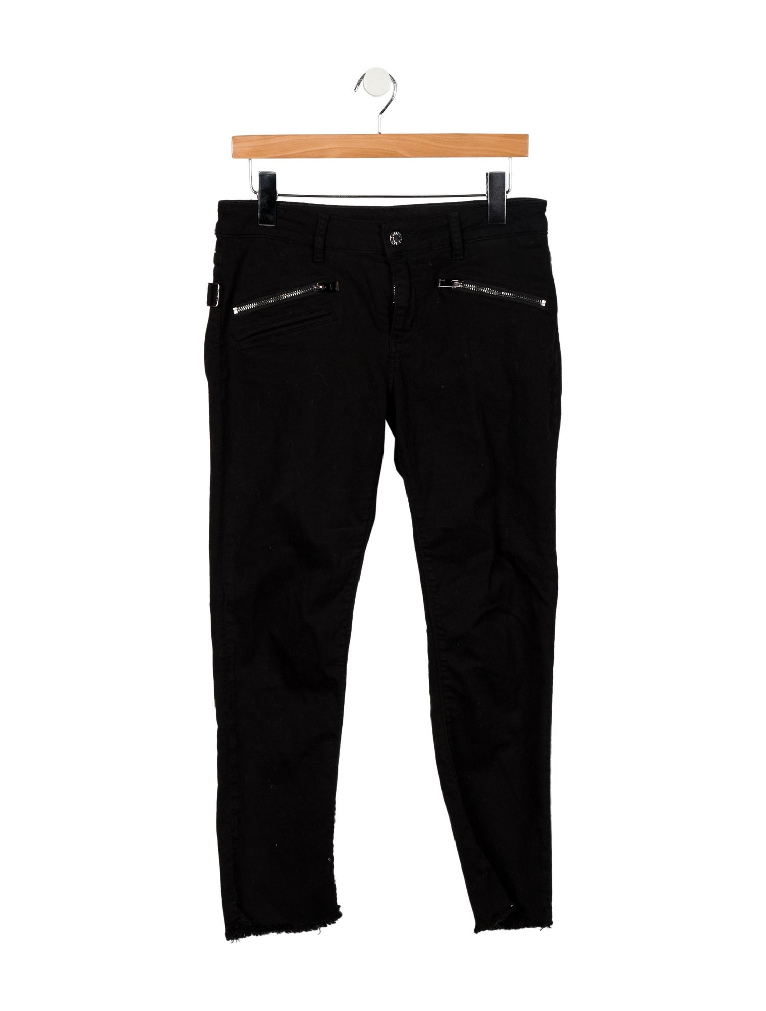 Zadig & Voltaire High-Rise Straight Leg Jeans