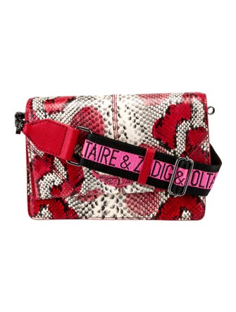 Zadig & Voltaire Leather Messenger Bag