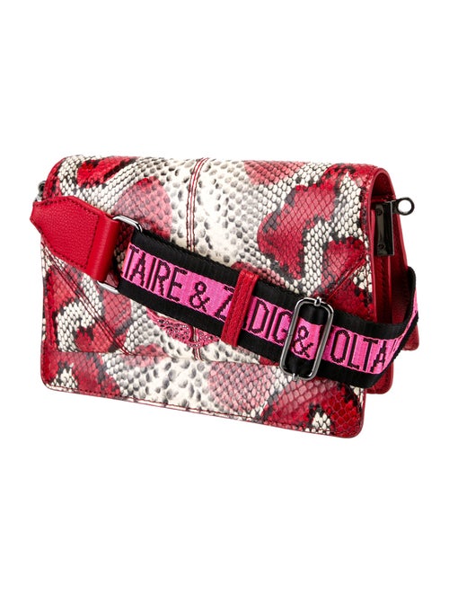 Zadig & Voltaire Leather Messenger Bag