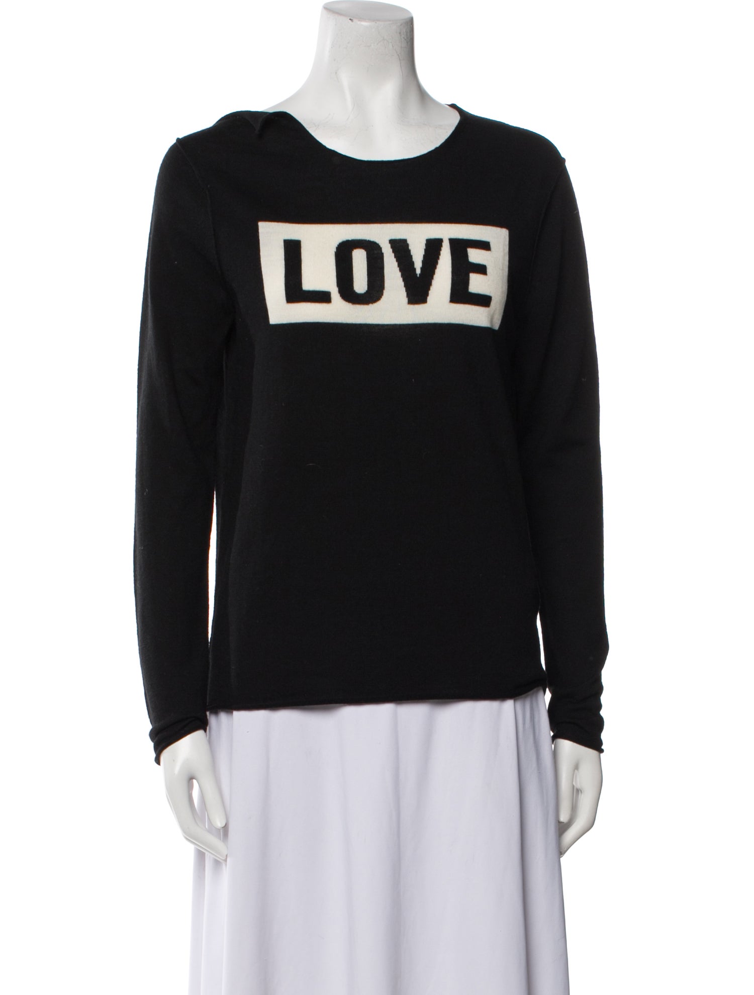 Zadig & Voltaire Merino Wool Graphic Print Sweater