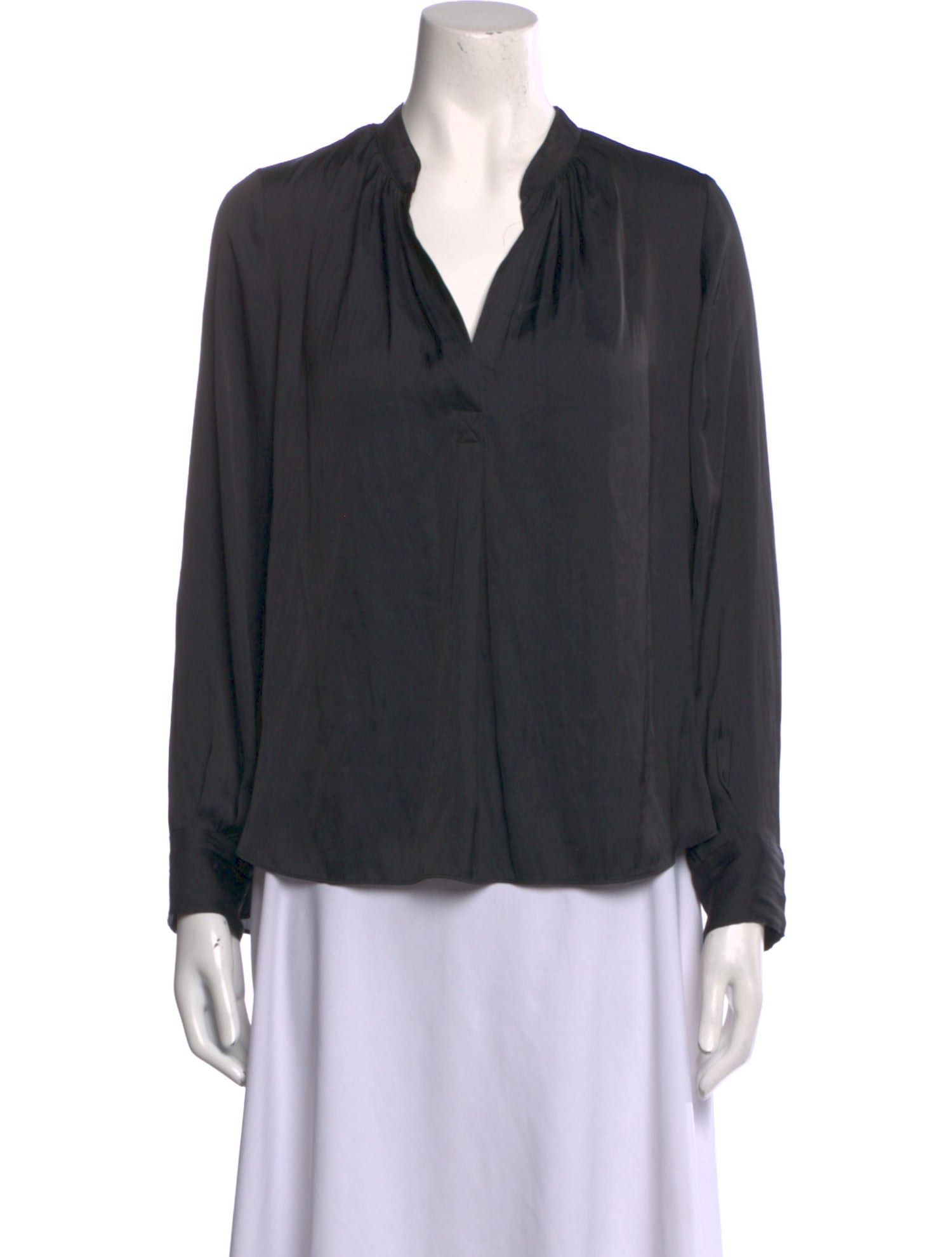 Zadig & Voltaire V-Neck Long Sleeve Blouse