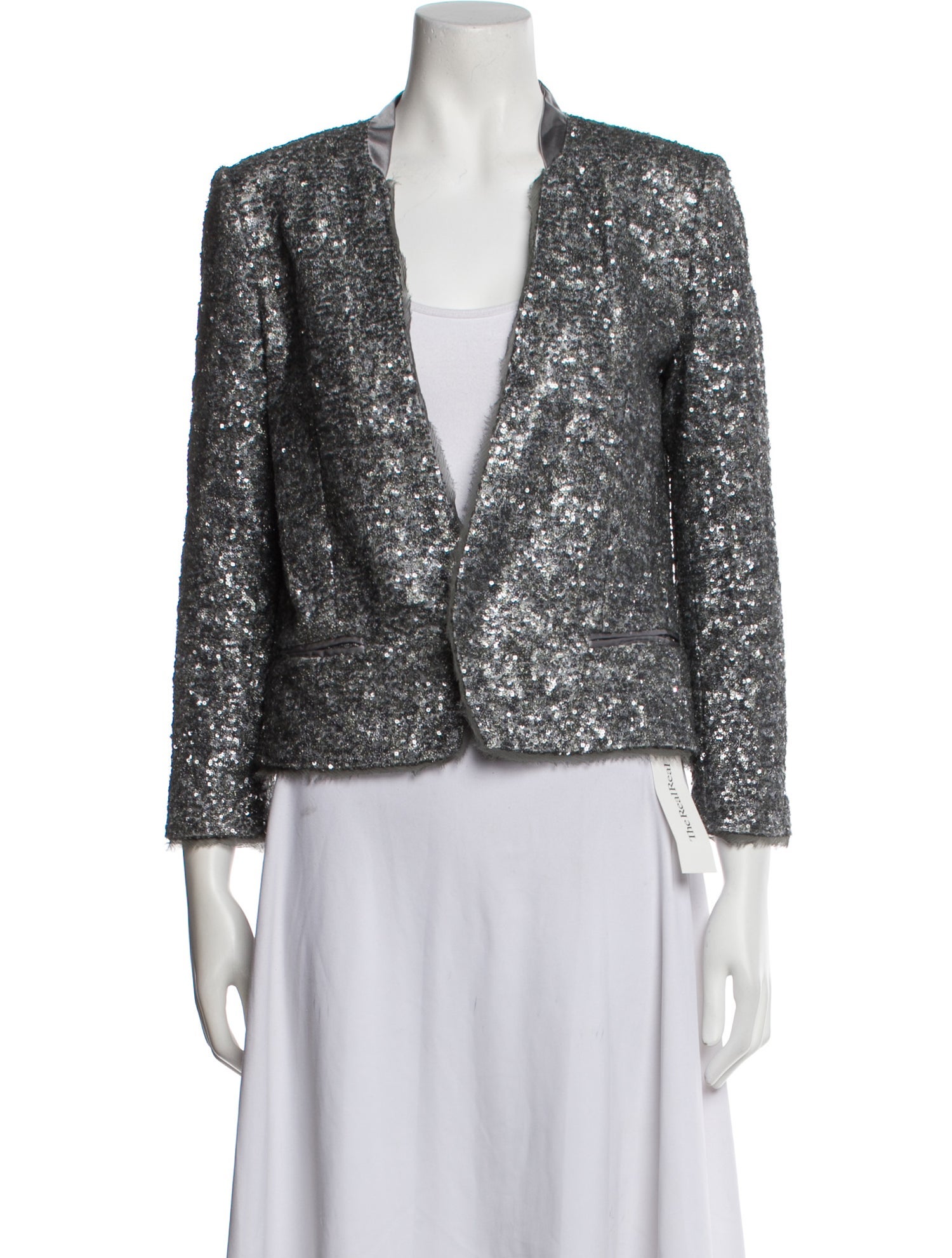 Zadig & Voltaire Sequin Printed Evening Jacket w/ Tags