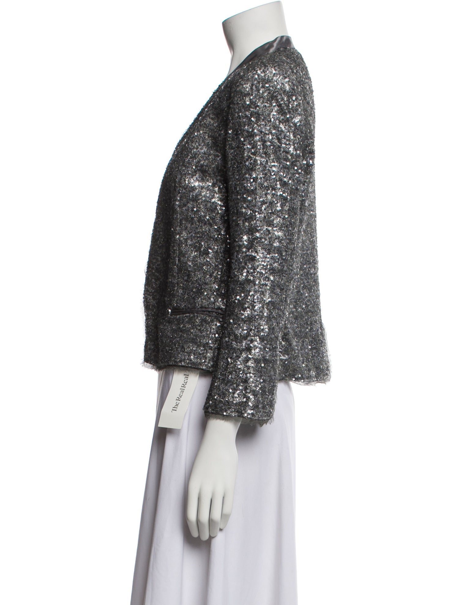 Zadig & Voltaire Sequin Printed Evening Jacket w/ Tags