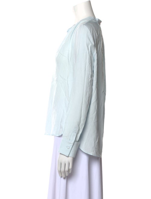 Zadig & Voltaire V-Neck Long Sleeve Blouse