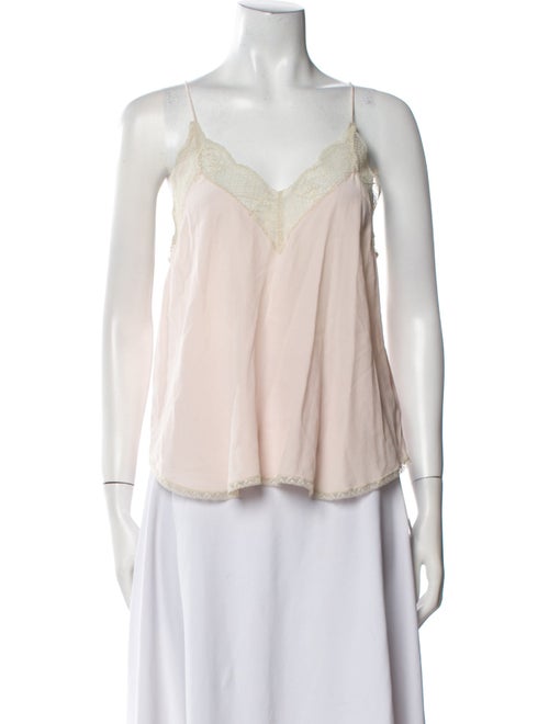 Zadig & Voltaire Silk V-Neck Top