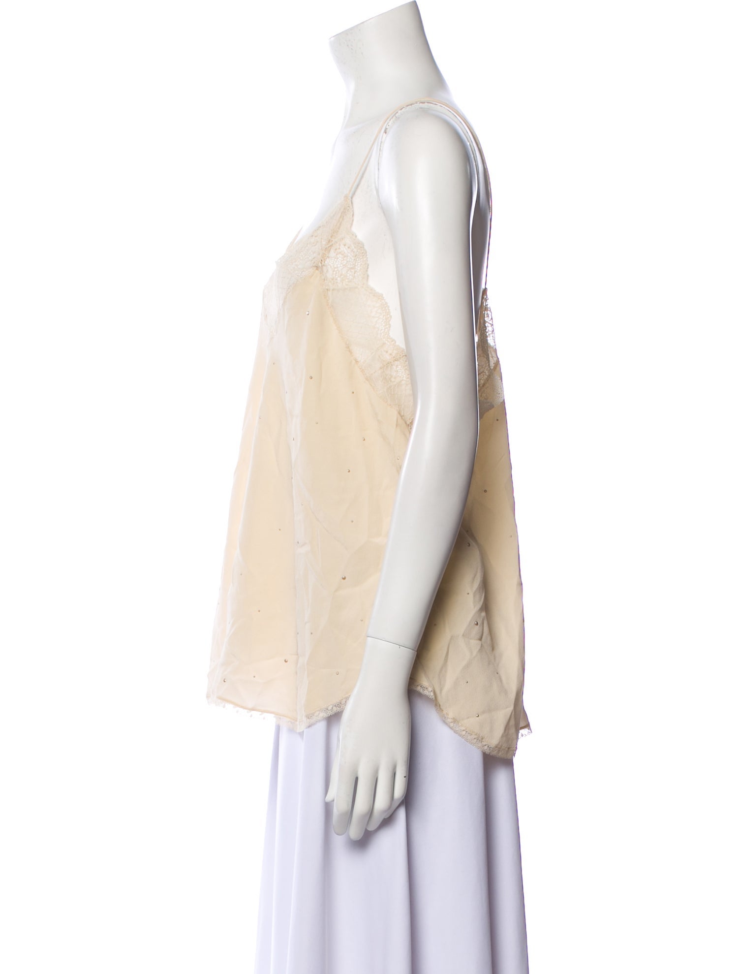Zadig & Voltaire Silk V-Neck Top
