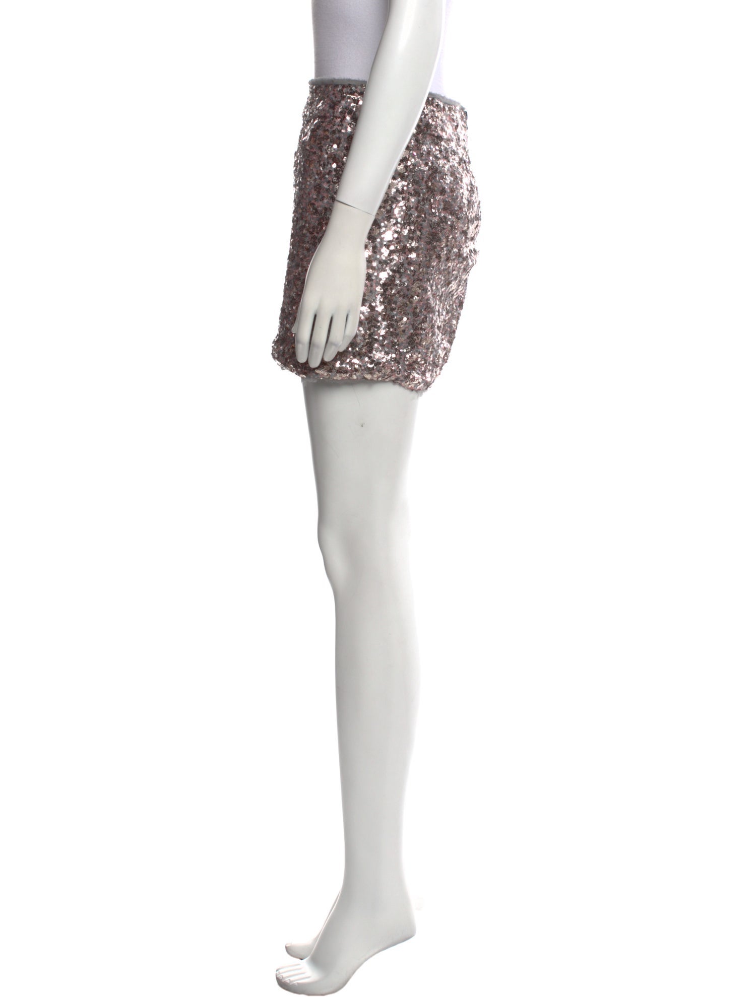 Zadig & Voltaire Sequin Embellishments Mini Skirt