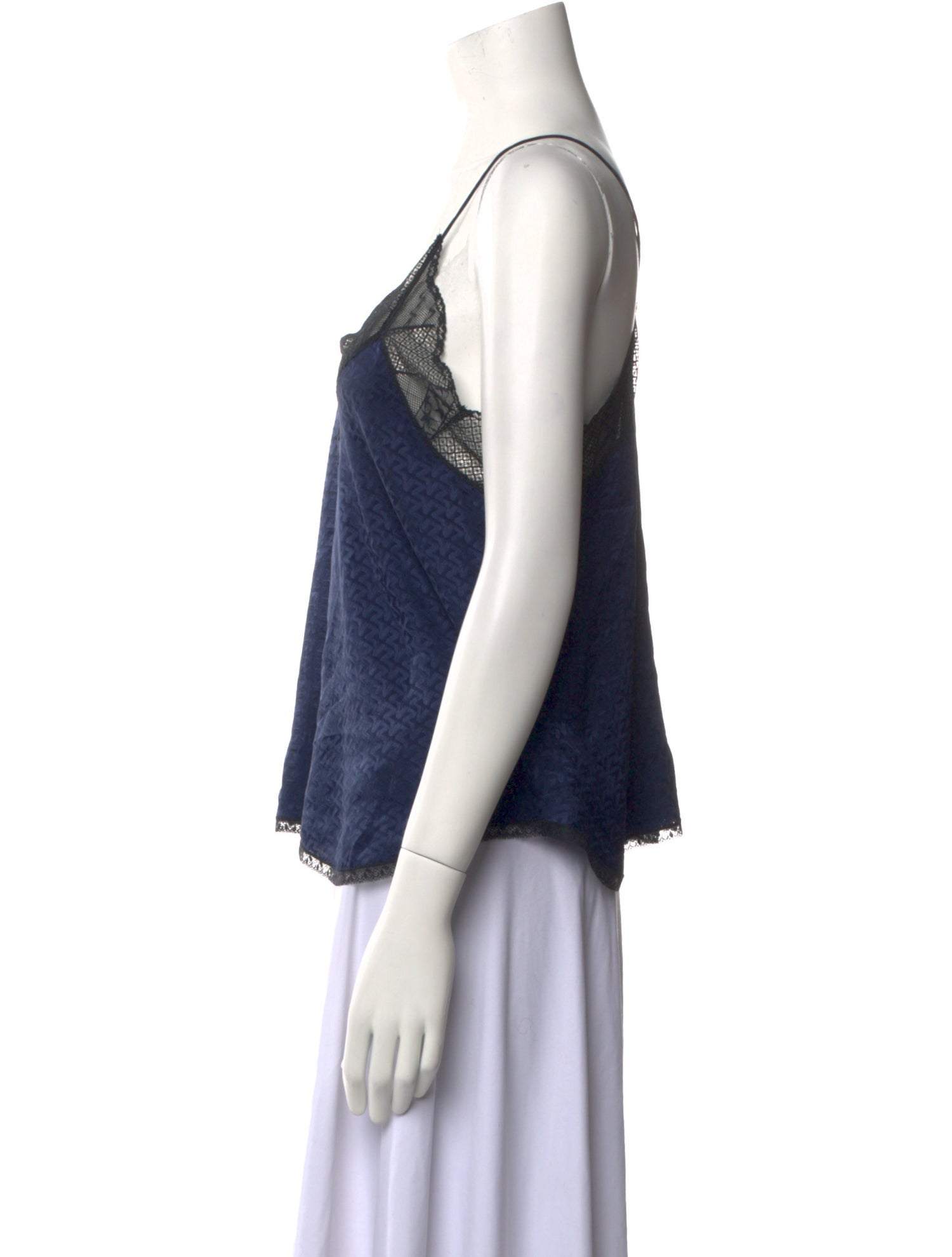 Zadig & Voltaire Silk V-Neck Top