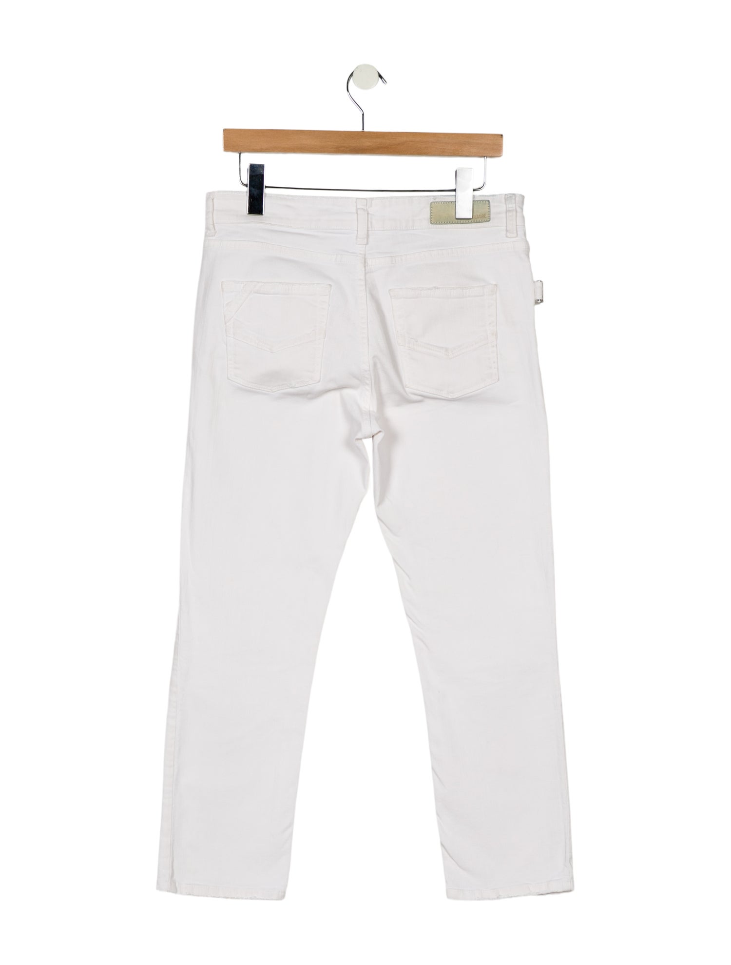 Zadig & Voltaire Mid-Rise Straight Leg Jeans