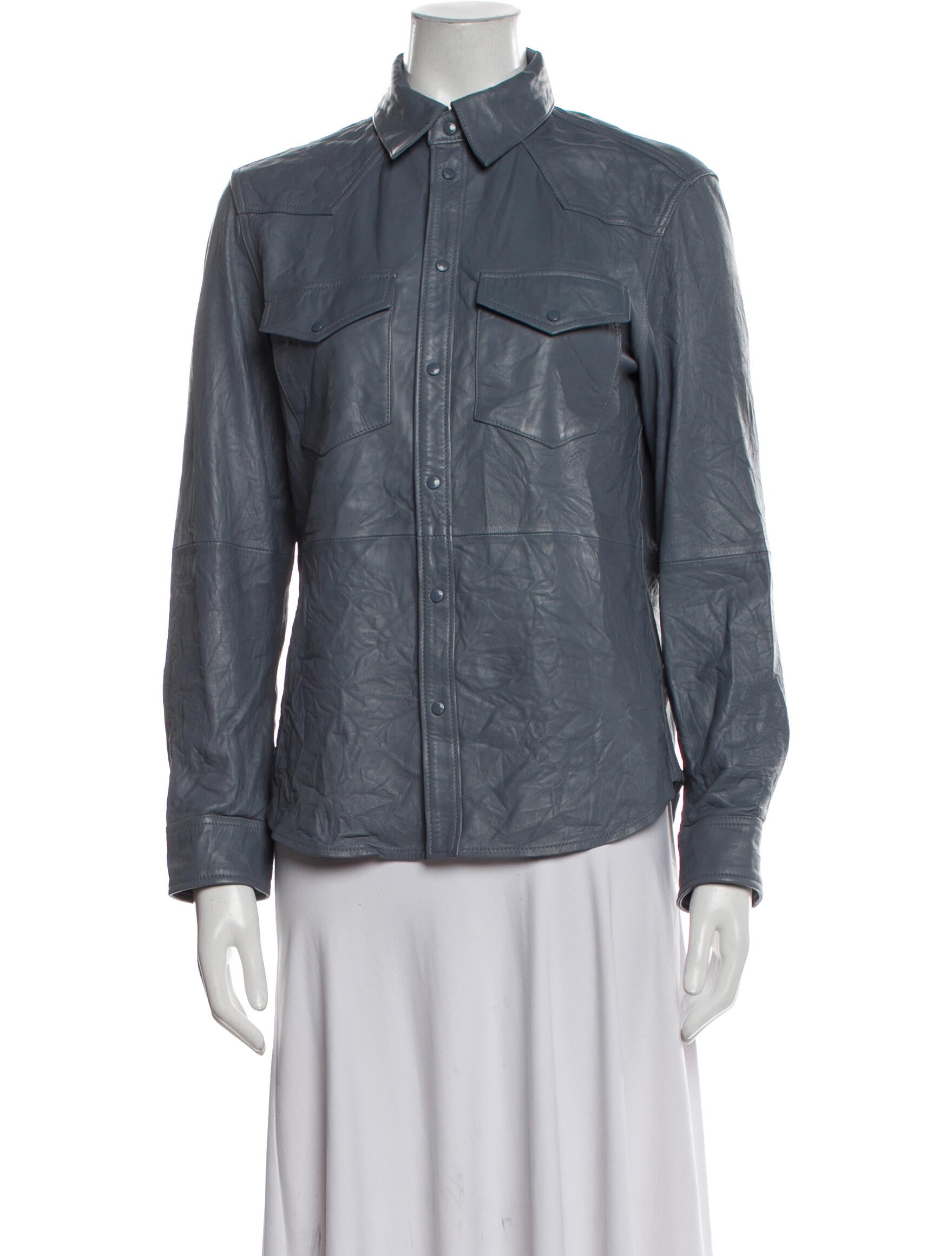 Zadig & Voltaire Lamb Leather Jacket