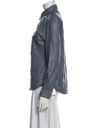 Zadig & Voltaire Lamb Leather Jacket