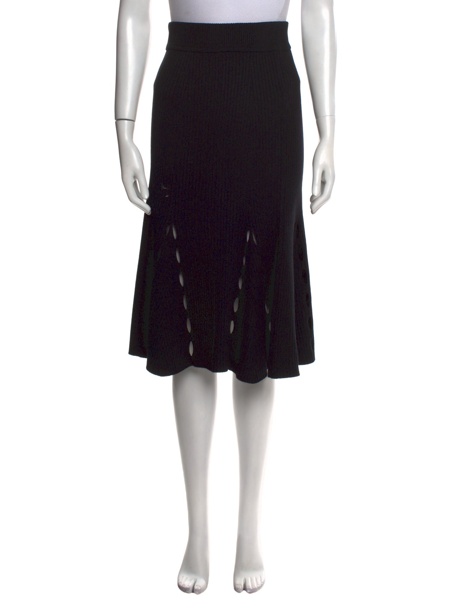 Zadig & Voltaire Merino Wool Knee-Length Skirt