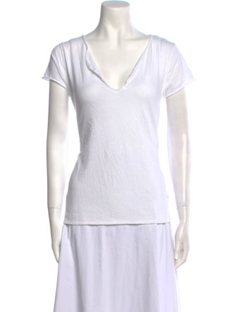 Zadig & Voltaire V-Neck Short Sleeve T-Shirt