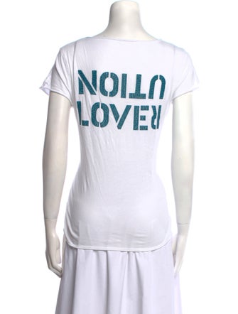 Zadig & Voltaire V-Neck Short Sleeve T-Shirt