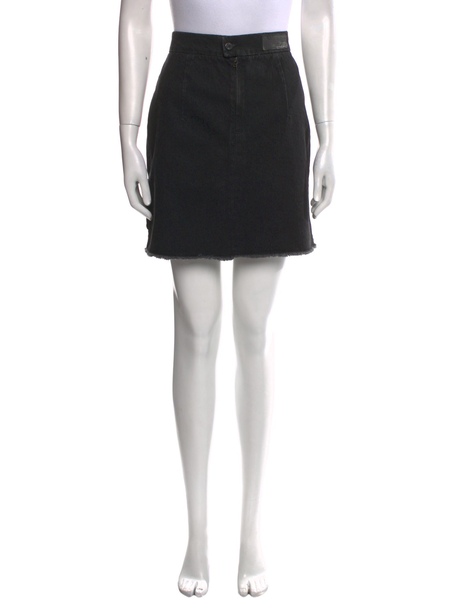 Zadig & Voltaire Raw-Edge Trim Mini Skirt