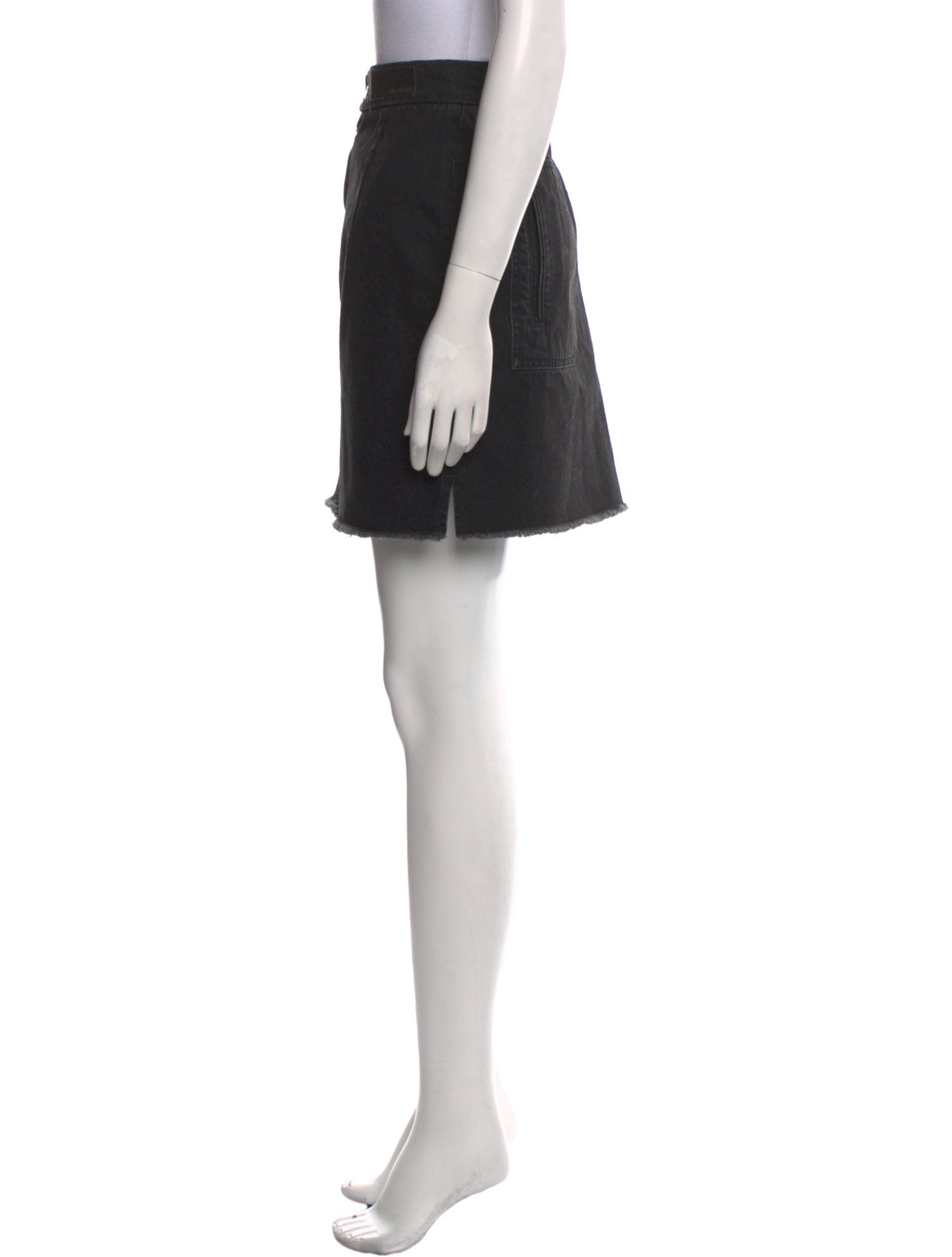 Zadig & Voltaire Raw-Edge Trim Mini Skirt