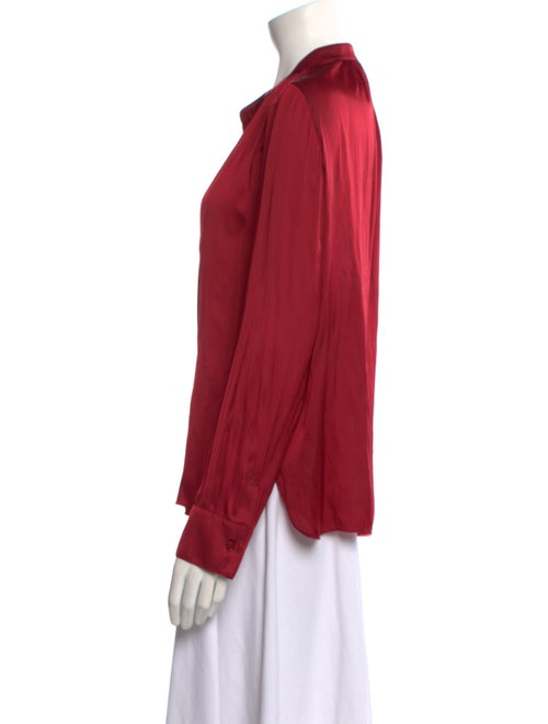 Zadig & Voltaire V-Neck Long Sleeve Blouse