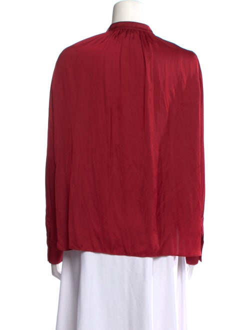 Zadig & Voltaire V-Neck Long Sleeve Blouse