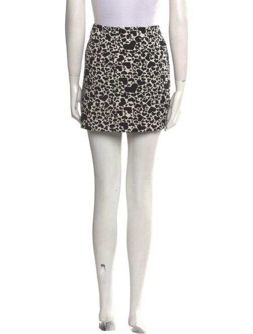 Zadig & Voltaire Printed Mini Skirt