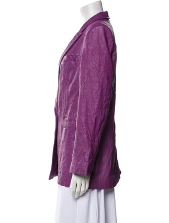 Zadig & Voltaire Leather Blazer