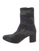 Zadig & Voltaire Printed Glitter Accents Boots