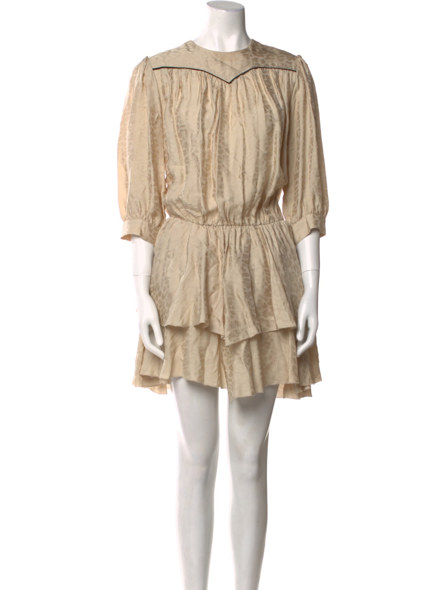 Zadig & Voltaire Crew Neck Mini Dress