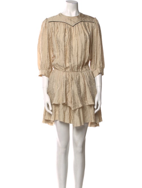 Zadig & Voltaire Crew Neck Mini Dress