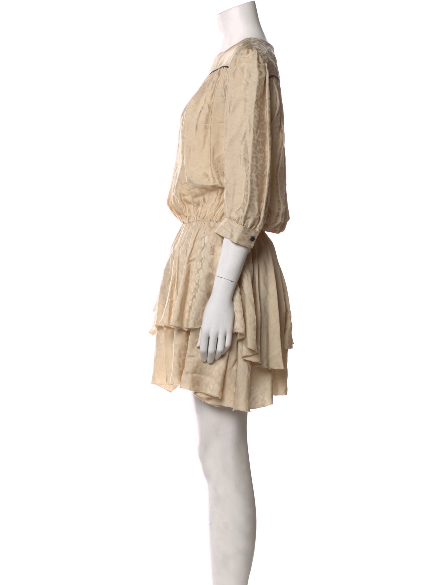 Zadig & Voltaire Crew Neck Mini Dress