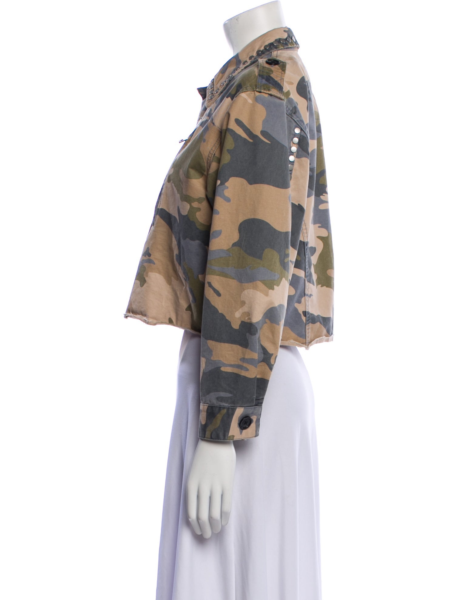 Zadig & Voltaire Camouflage Print Jacket
