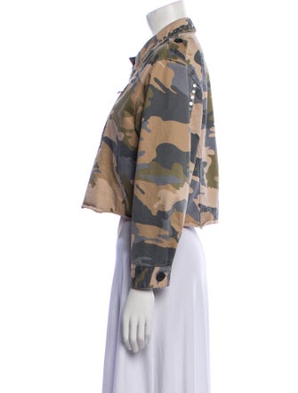 Zadig & Voltaire Camouflage Print Jacket