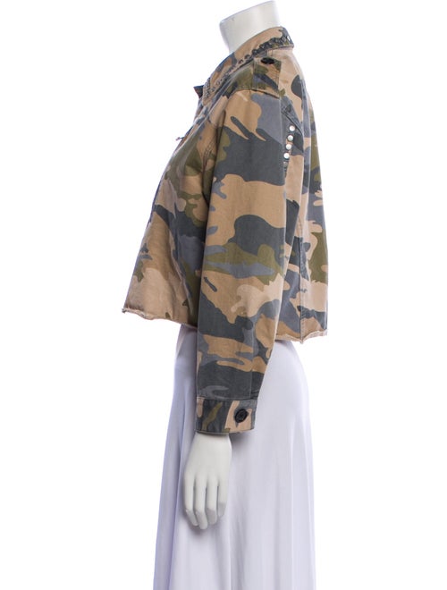 Zadig & Voltaire Camouflage Print Jacket