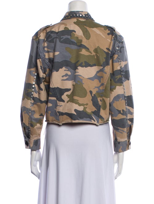 Zadig & Voltaire Camouflage Print Jacket