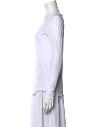 Zadig & Voltaire V-Neck Long Sleeve Top