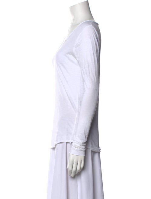 Zadig & Voltaire V-Neck Long Sleeve Top