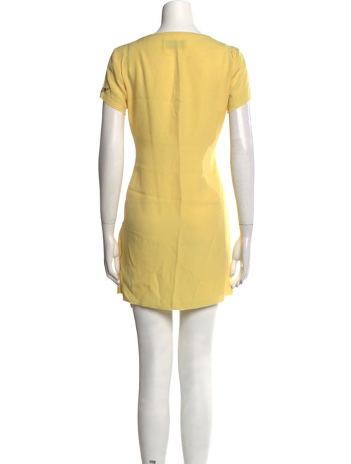 Zadig & Voltaire Bateau Neckline Mini Dress