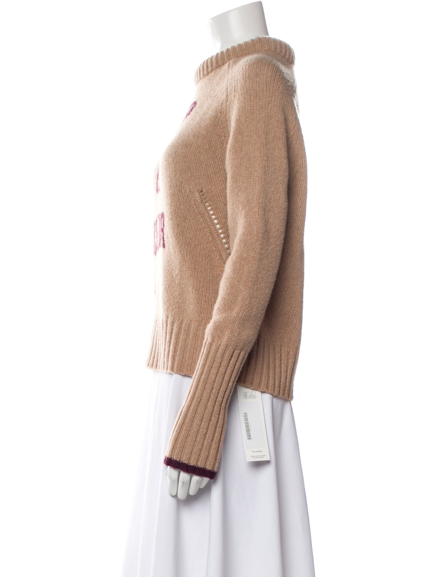 Zadig & Voltaire Merino Wool Graphic Print Sweater