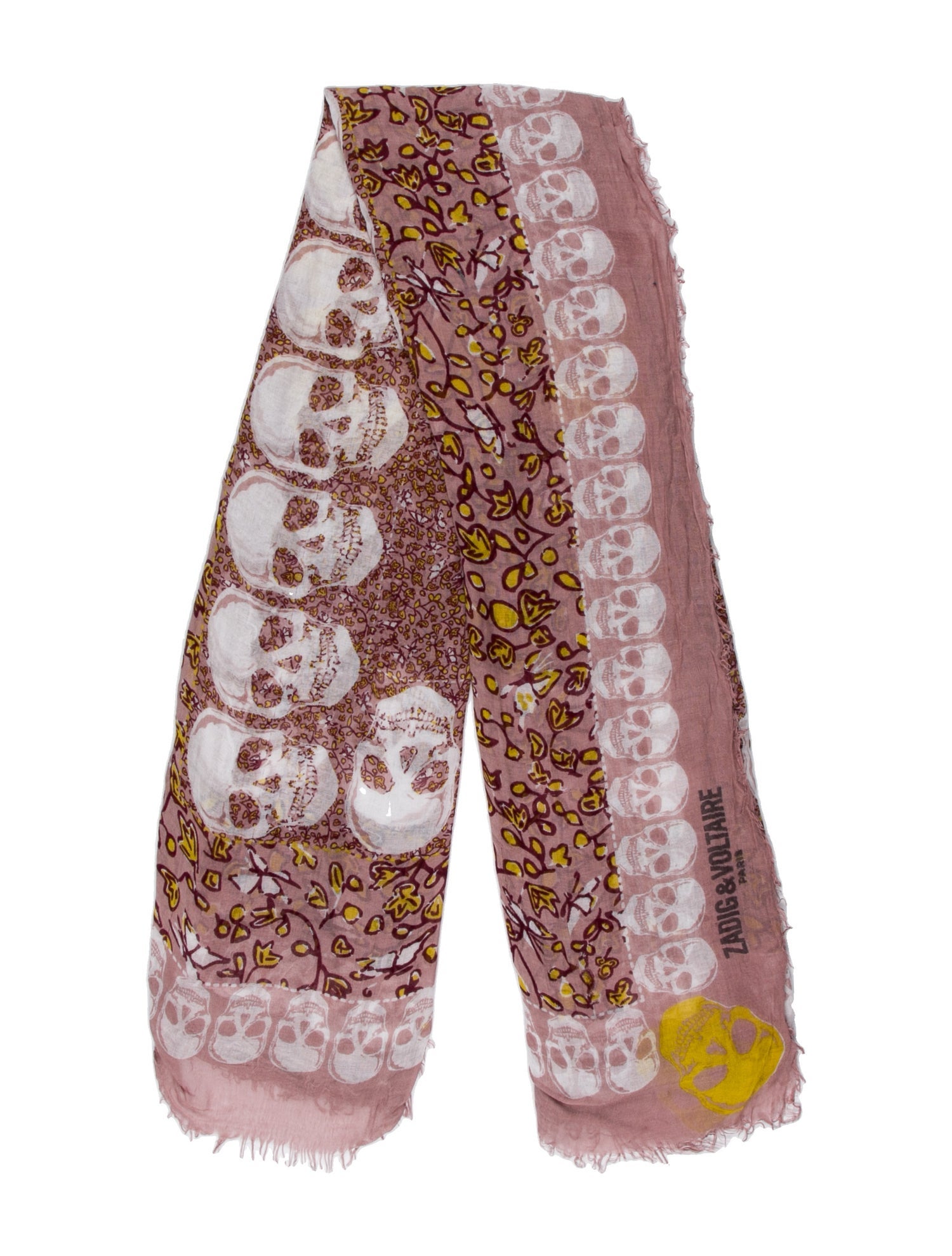 Zadig & Voltaire Paisley Print Scarf
