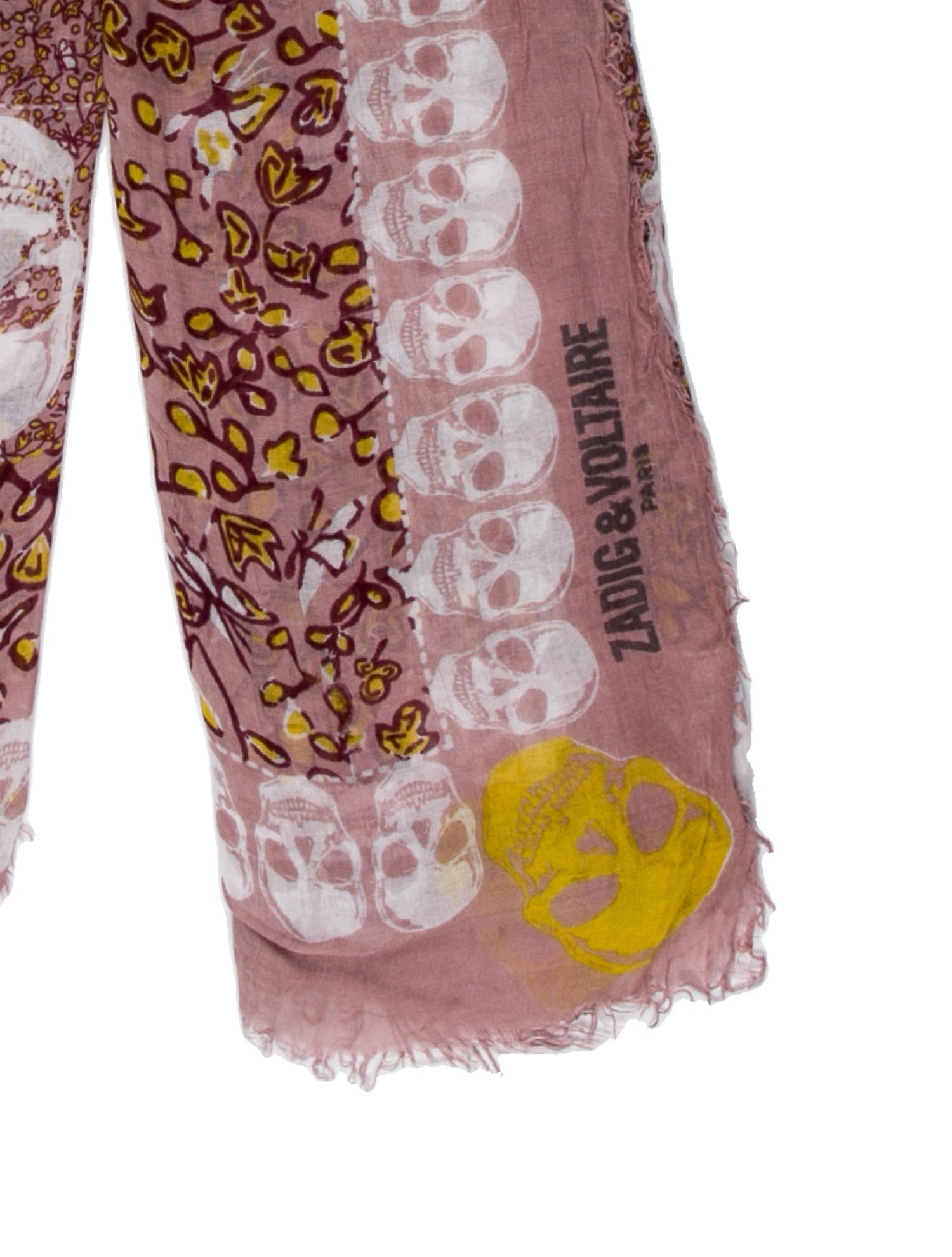 Zadig & Voltaire Paisley Print Scarf